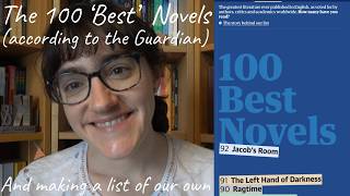 The '100 Best Novels of All Time' | What I've read, and can Booktube make a better list?