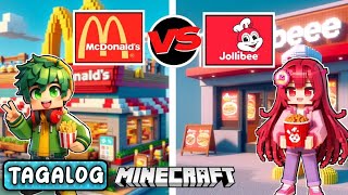 🇵🇭 MCDO VS JOLLIBEE SA MINECRAFT? (TAGALOG)