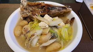 One pot dish - fish soup