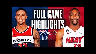 Miami Heat vs  Washington Wizards Full Game Highlights   Nov 26   2022 2023 NBA Season