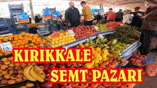 KIRIKKALE  BAHÇELİEVLER SEBZE PAZARI-14-11-2021 GÜNCEL PAZAR FİYATLARI