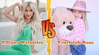 Everleigh Rose Soutas Vs Elliana Walmsley Transformation 👑 New Stars From Baby To 2023