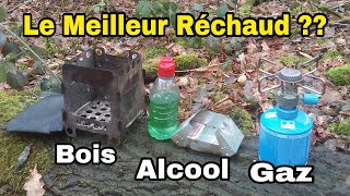 Quel est le Meilleur Réchaud pour l'Outdoor - Rando - Bushcraft ?