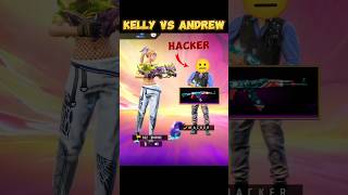 grandmaster 💫 Kelly vs hacker⭐ Andrew show 😾 our skills 💥#booyah #freefire