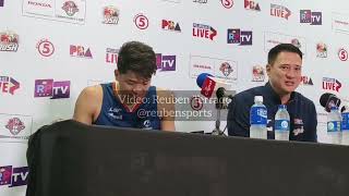 MERALCO EVENS SERIES | Postgame presser after 108-104 win over Barangay Ginebra | PBA CommsCup QF