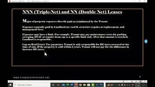 Absolute NNN, NNN & NN Leases. What's the difference? [understanding Triple Net Leased properties]