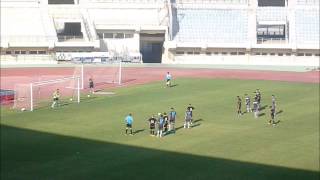 18.08.2013: Ergotelis vs. Episkopi - penalty kick