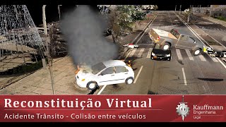 Reconstituição Virtual -  Acidente Avenida da Paz (Maceió)