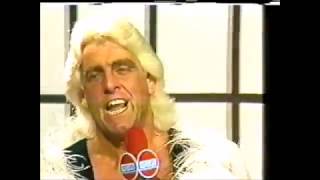 11 14 85 Ric Flair Butch Reed Dick Slater Ted Dibiase Part 3