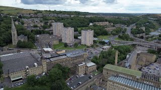 Halifax West Yorkshire England By Drone 2023