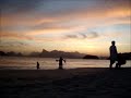 time lapse por do sol rio de janeiro vista de niterói praia de icaraí