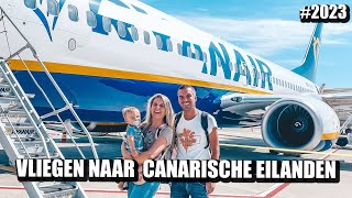 VLIEGEN NAAR LANZAROTE | JOLIEN EN JENNO VLOG 2023