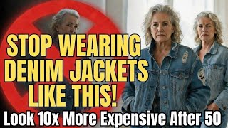 7 GENIUS Denim Jacket Styling Hacks to Look 10x More EXPENSIVE After 50