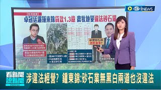 涉違法經營？卓冠廷爆\