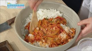 [Happyday] Recipe : the rind of a watermelon salad 밥에 비벼 쓱쓱! '수박껍질 생채' [기분 좋은 날] 20160711