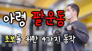 아령 팔운동 헬스 초보를 위한 4가지 동작 운동방법