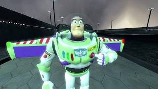 Buzz Lightyear vs Solid Snake (remastered SFM remake)