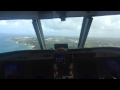 Falcon 20 landing TJBQ Aguadilla
