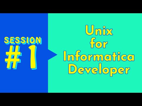 Unix for Informatica developers Informatica Tutorial Informatica Training for Beginners