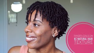 How To Finger Coils On Natural Hair Theycallme Deezy