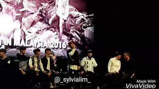 [FANCAM] 161204 GOT7INMY Youngjae singing 'Hey'