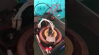 Powerhero 10KVA servo motor automatic voltage stabilizer-sample testing certer