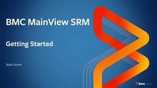 MainView SRM – Getting Started
