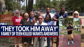 Family of teen killed in Tampa wants justice