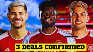 3 DEALS CONFIRMED | Partey and Smith Rowe Decisions Made!