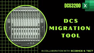 DCU3200 Excel AddIn DCS migration tool