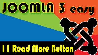 Joomla 3 Tutorials: Setting up the Read  More Button