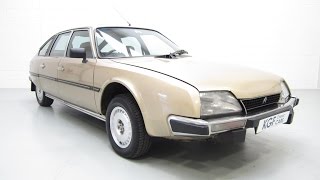 Citroen CX Hydropneumatic Suspension in Action - Auction No Reserve