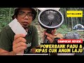 Campgear Review: Powerbank padu warna baru & Kipas cun angin kuat dari NITECORE #mykhalishjourney