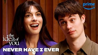 Nicholas Galitzine and Anne Hathaway Play Never Have I Ever | The Idea of You | Prime Video