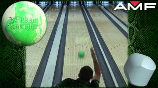 AMF Green Mamba bowling ball presented by AMF 300 Bowling