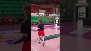 Libero hard training you must watch it 😍😱 | Dominating volleyball |