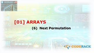 Next Permutation | Arrays | Problem - 6 | Tamil | #NextPermutation #Java #CodeRack