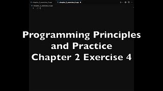 PPP - Chapter 2 Exercise 4