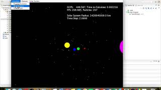 Star Field (Java GUI Project)