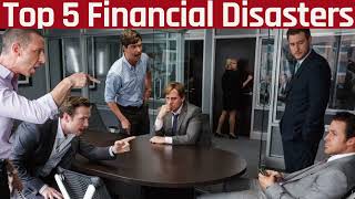 Top 5 Financial Disasters in History | The Great Depression | Stock Market Crashes