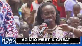 RUTO HII UKORA YAKO TUMECHOKA NAYO! AZIMIO LEADER MARTHA KARUA SPEAKS