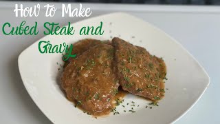 How To Make Cube Steak and Gravy | Gravy Recipe | Cook With Me | KitchenNotesfromNancy