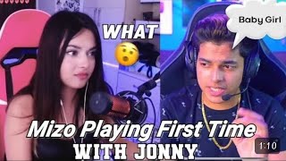 Jonathan saying baby girl to mizo🥵🔥Mizo plays shocked 😱😍👑@MizoPlays @JONATHANGAMINGYT