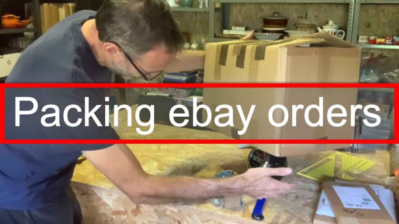 Packing Ebay Orders And Shipping With My Royal Mail Account Youtube