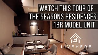 The Seasons Residences 1BR Model Unit Tour - 1BR Condo for Sale in BGC