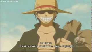 One Piece-Rayleigh and roger's first meeting