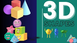 Fun with 3D Shapes: Learning Shapes for Kids | Educational Videos for Children