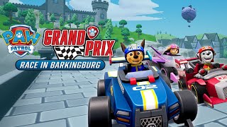 PAW Patrol: Grand Prix - Race in Barkingburg - All New Tracks & Cars FULL Gameplay