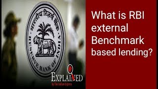 External Benchmark based lending of RBI or floating rate loan in Hindi for UPSC IAS exam