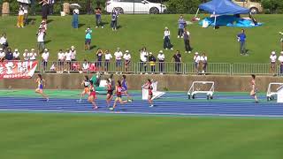 2018年度 全中通信陸上 兵庫県大会 共通女子200m決勝(+3.8)